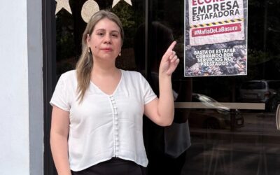 Sylvia Villalba cuestiona el sistema de cobranza de ECORESA