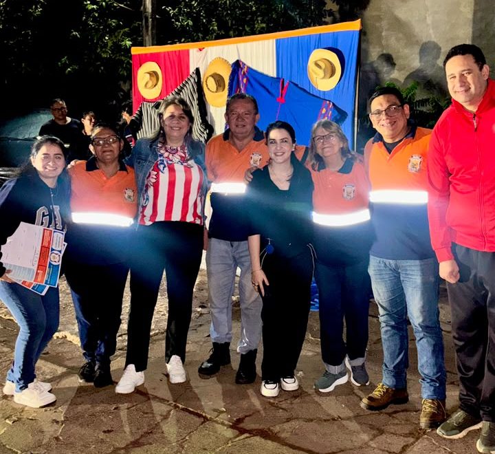 Bomberos de Reducto celebran San Juan en el predio que la comunidad defendió