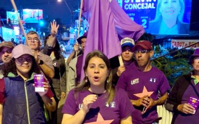 Banderazo de Unite por SanLo: la oposición recorre el centro y pide renovar la Intendencia y la Junta