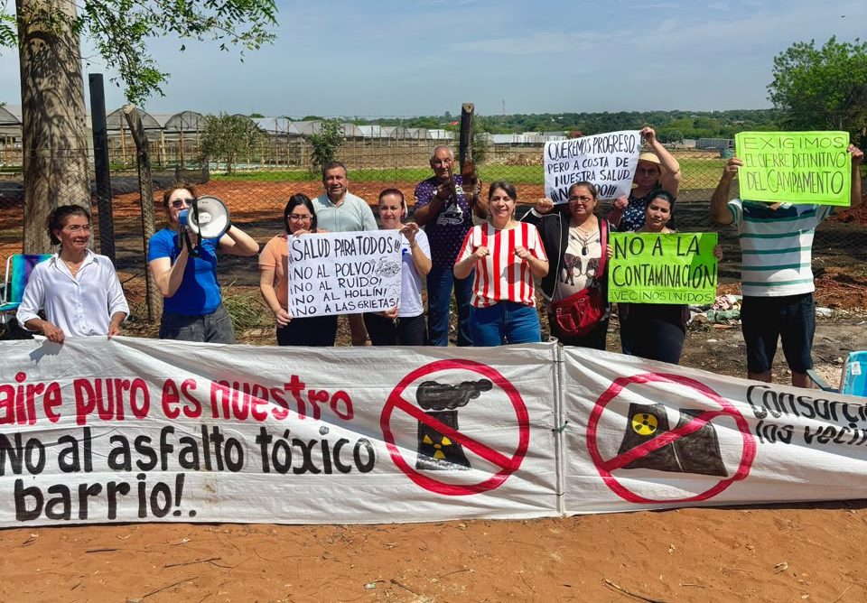 Vecinos de Reducto y Lérida denuncian que la planta asfáltica sigue operando pese a la orden municipal